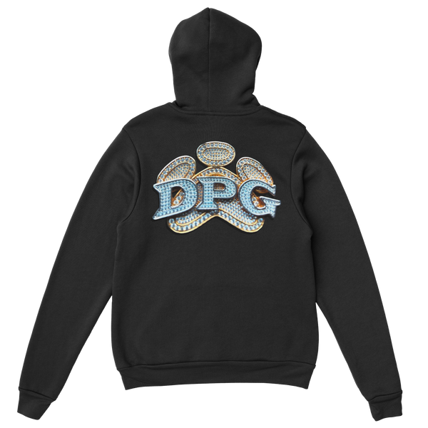 Poppy TULLE DOCKING HOODIE（BLACK） POPPY / TULLE DOCKING HOODIE（BLACK） トップス