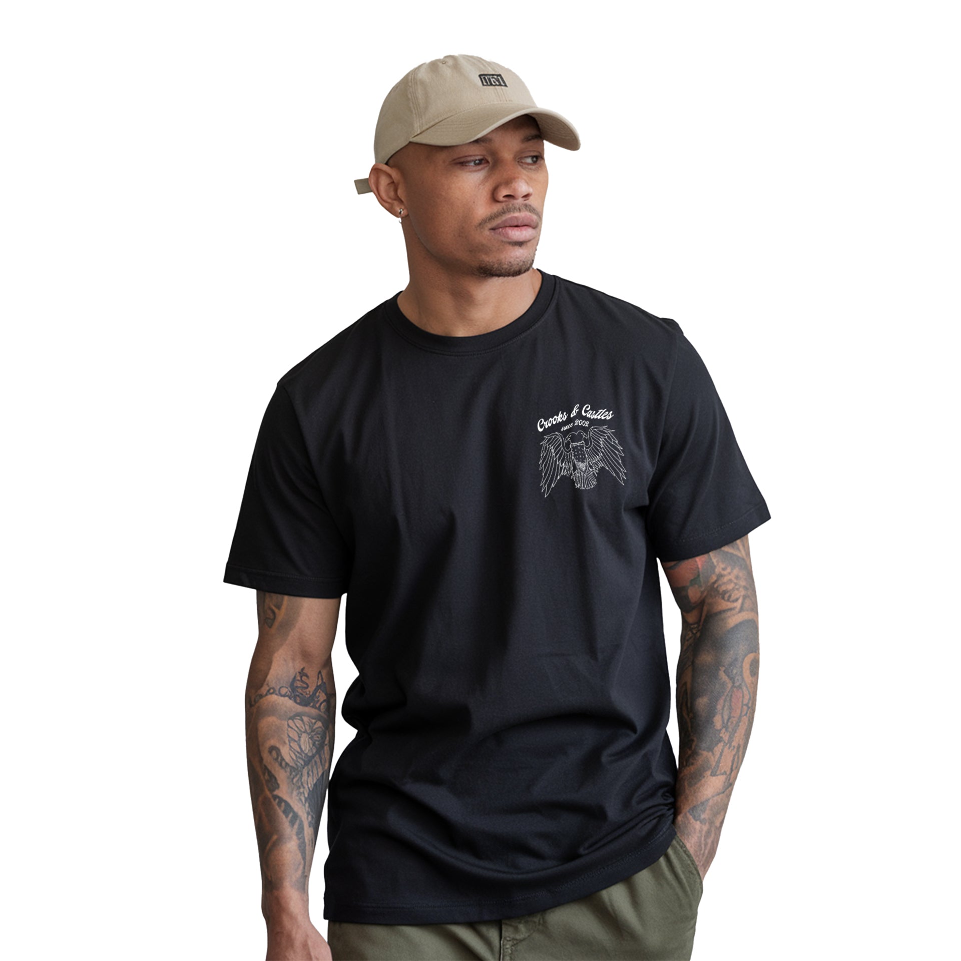 Crooks Emblem Boxy Tee