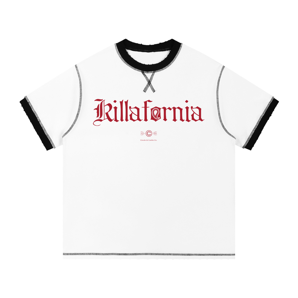 Killafornia Contrast-Stitched Tee