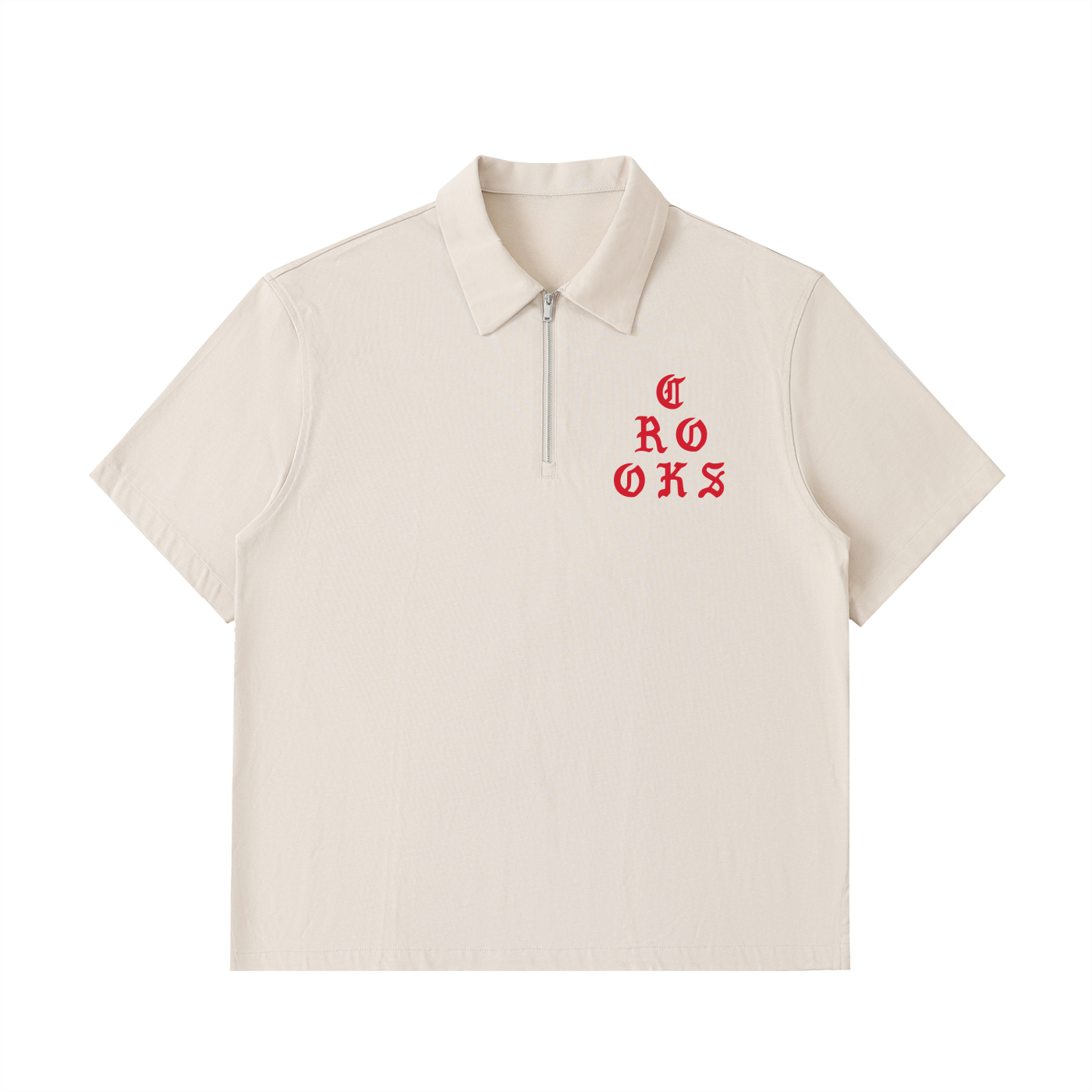 Gothic Half-Zip Polo