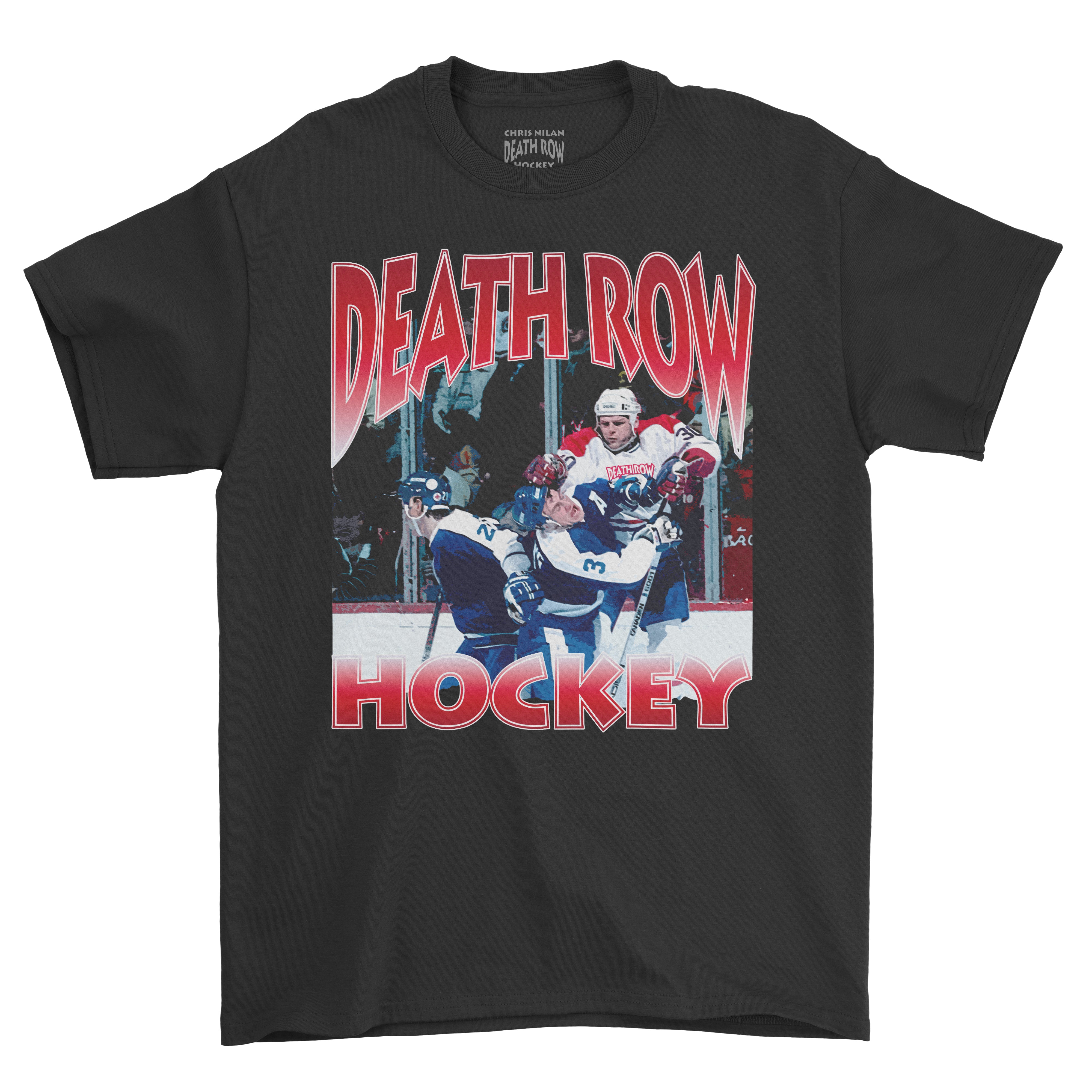 Chris Nilan x Death Row Hockey Tee