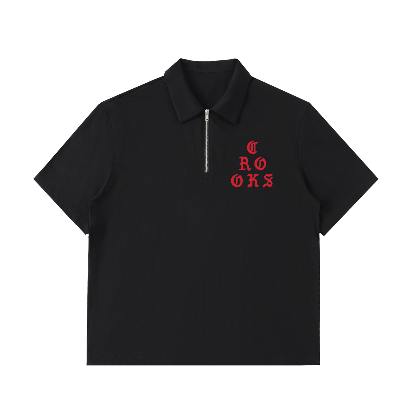 Gothic Half-Zip Polo