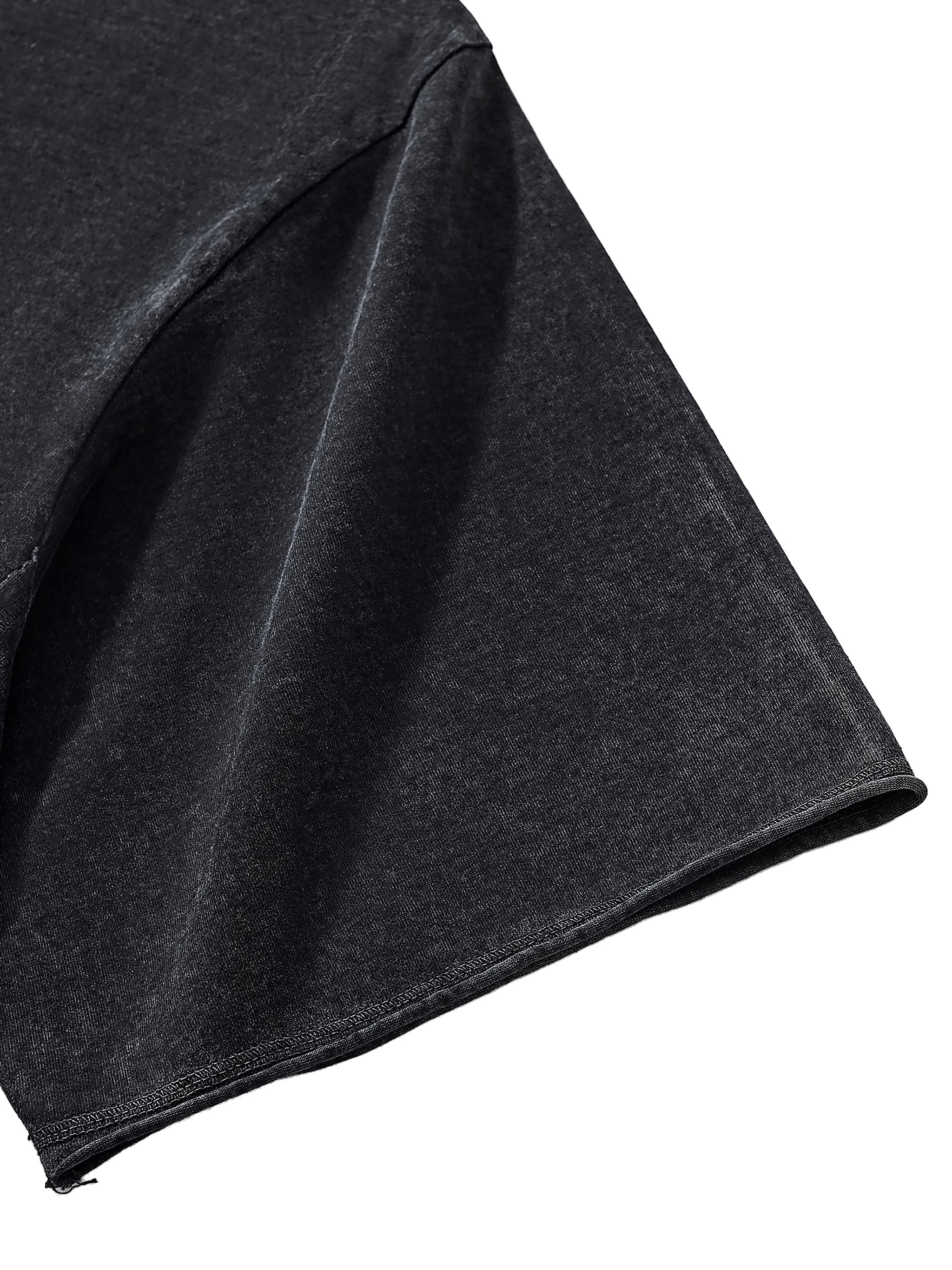 Point Em Out Raw Edge Snow Washed Tee