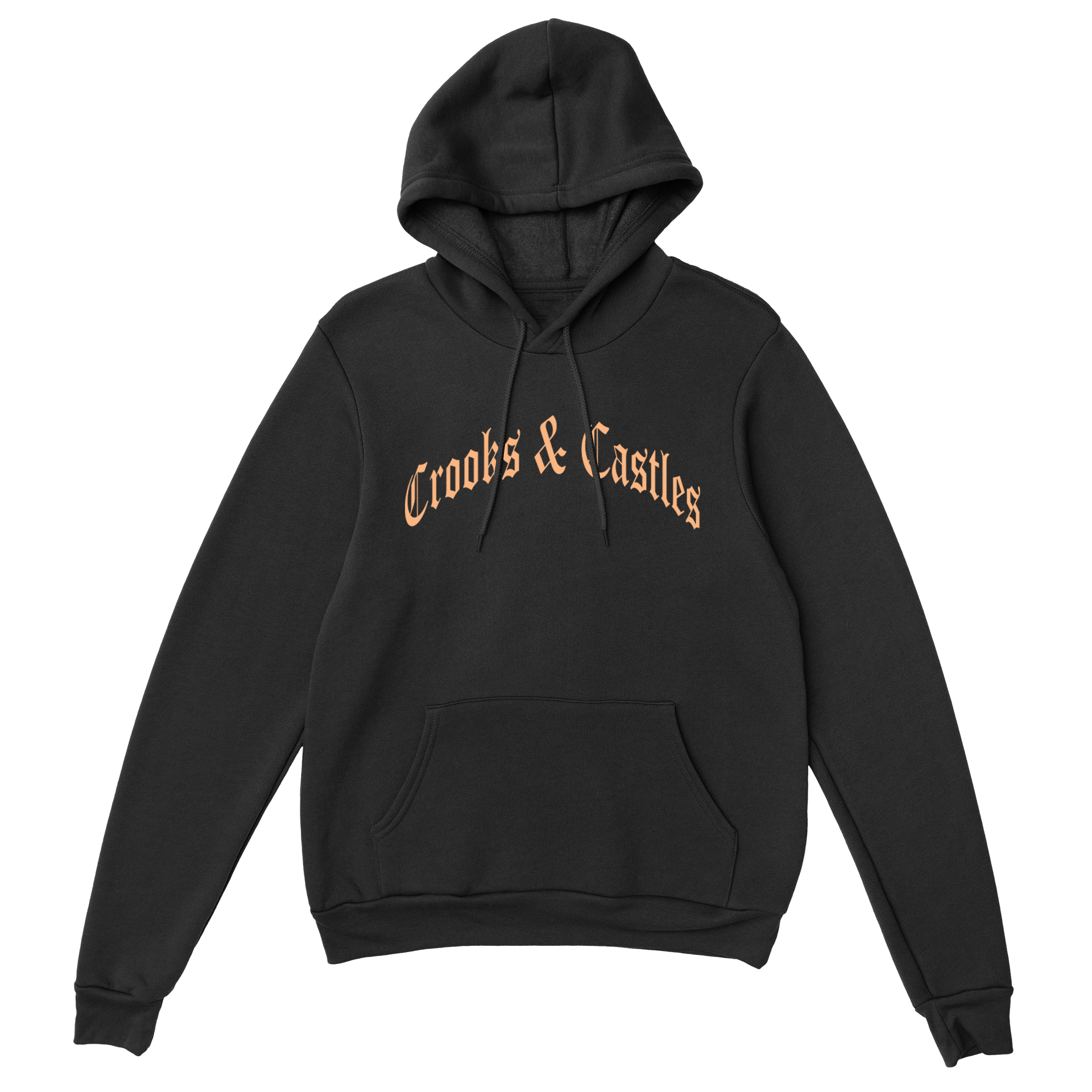 XC0205H Greedy Cherub Hoodie Black FRONT