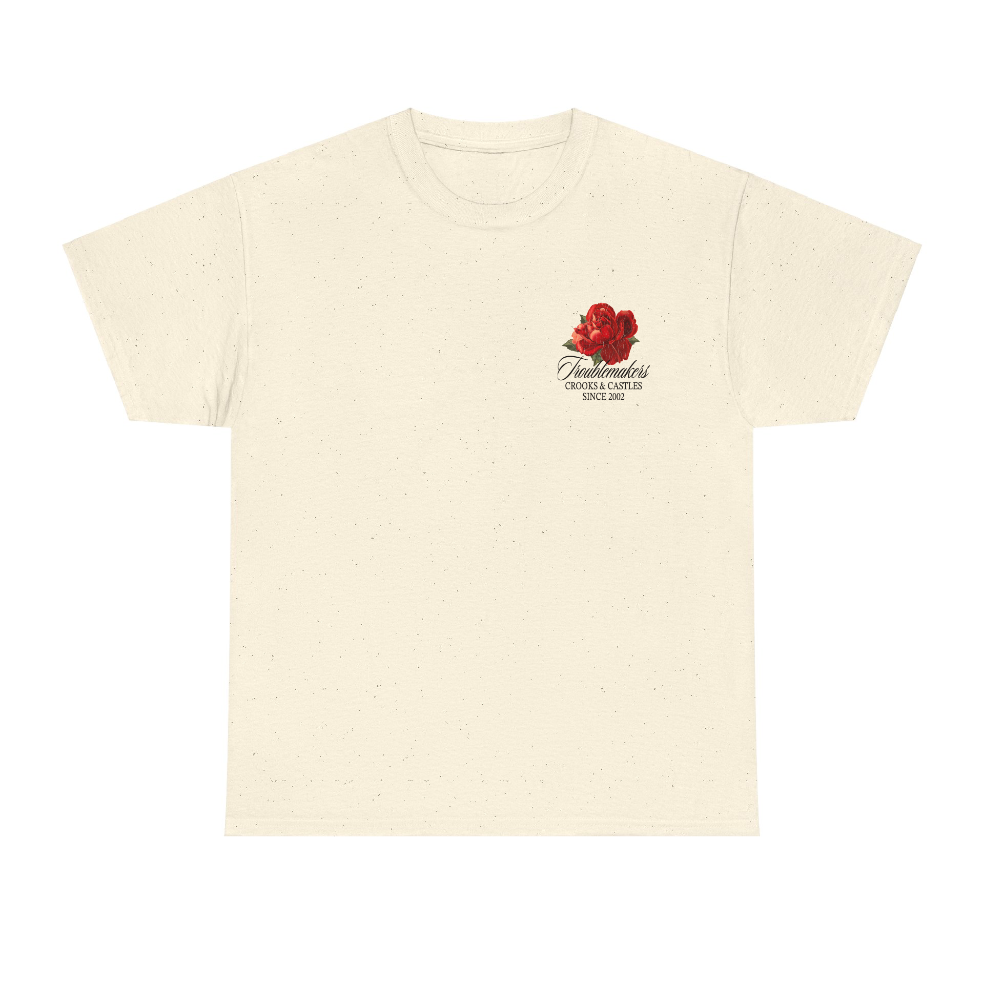 XC0203T Breaking Hearts Since 2002 Tee Natural FRONT