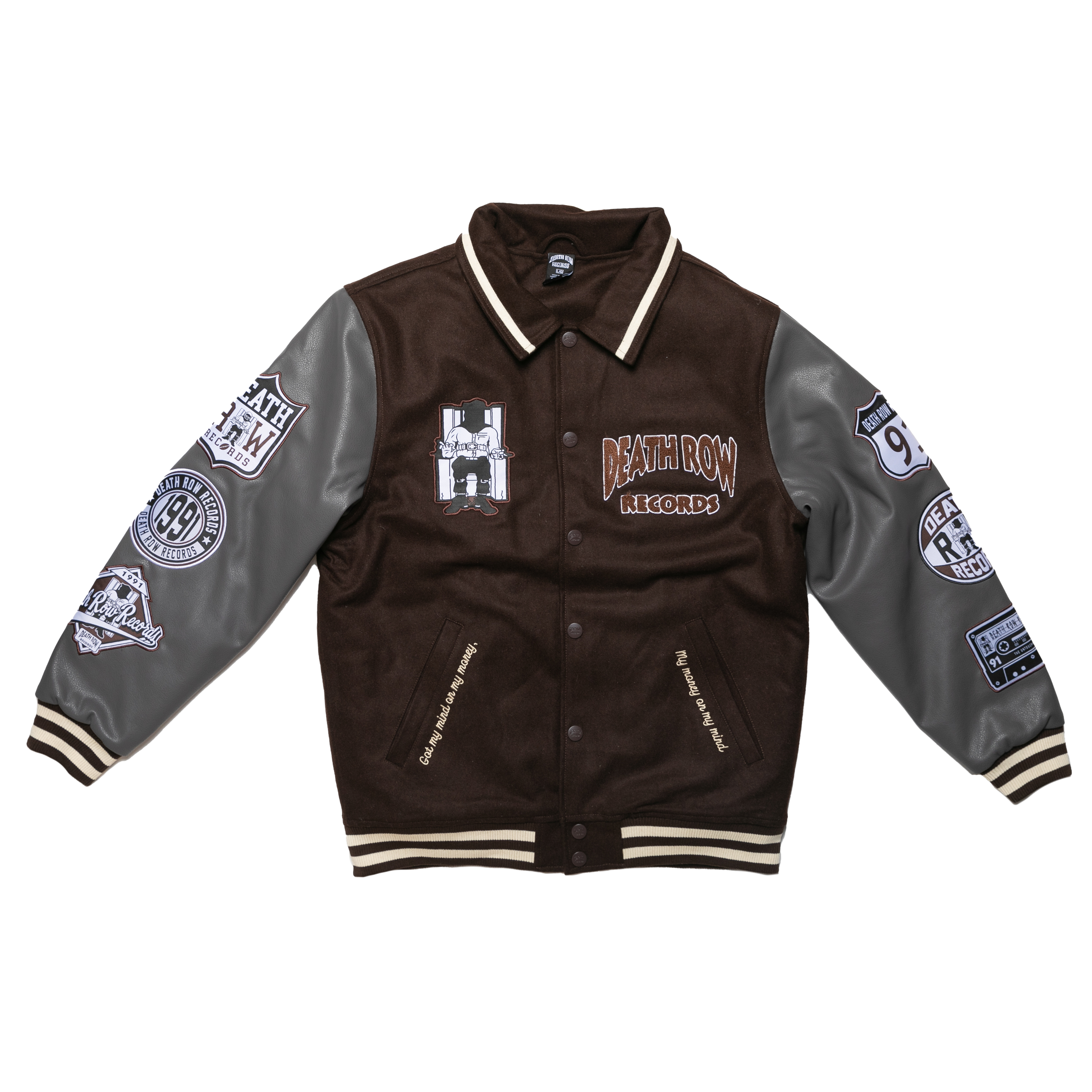 Patched Varsity Jacket