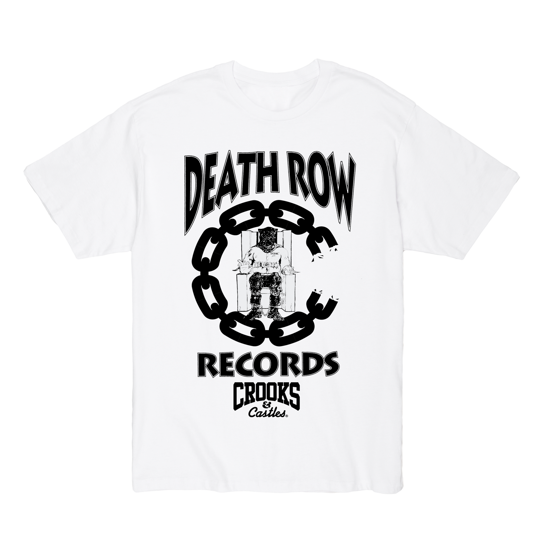 Crooks x Death Row Chain C Chair Tee