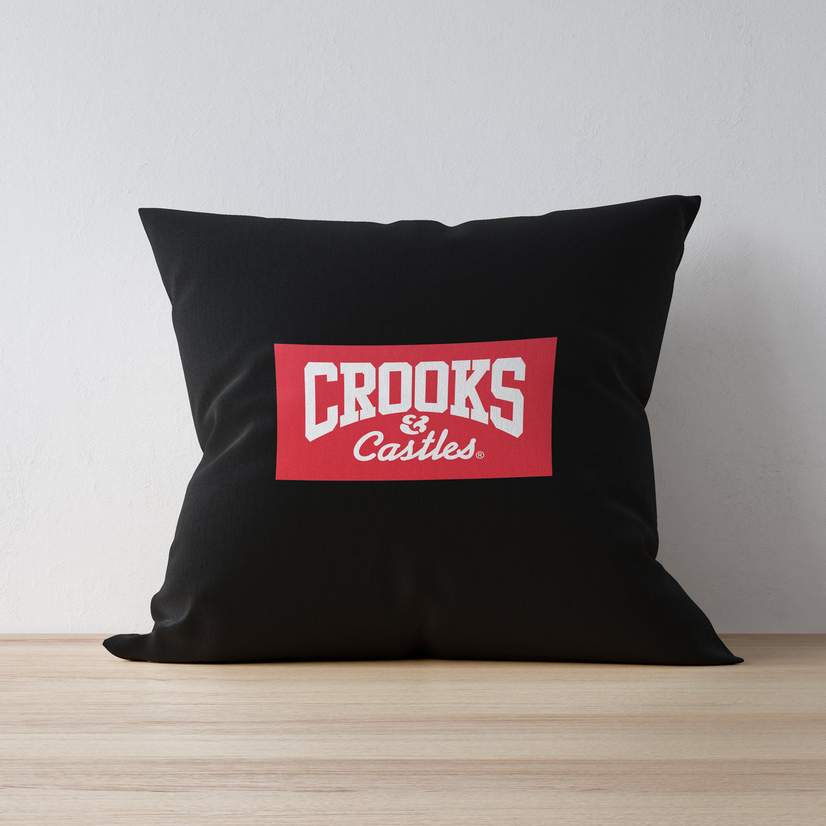 Box Core Logo Throw Pillow