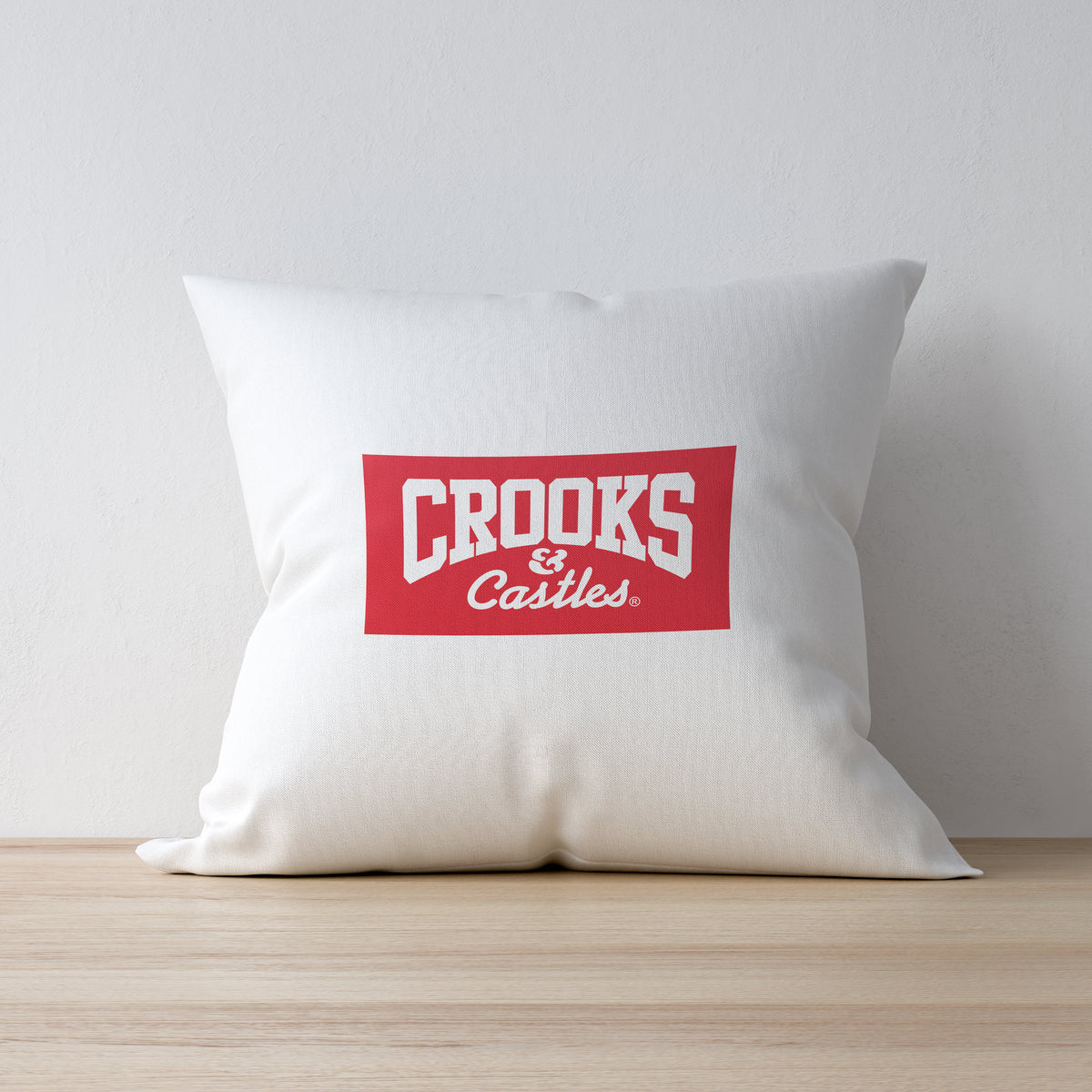 Box Core Logo Throw Pillow