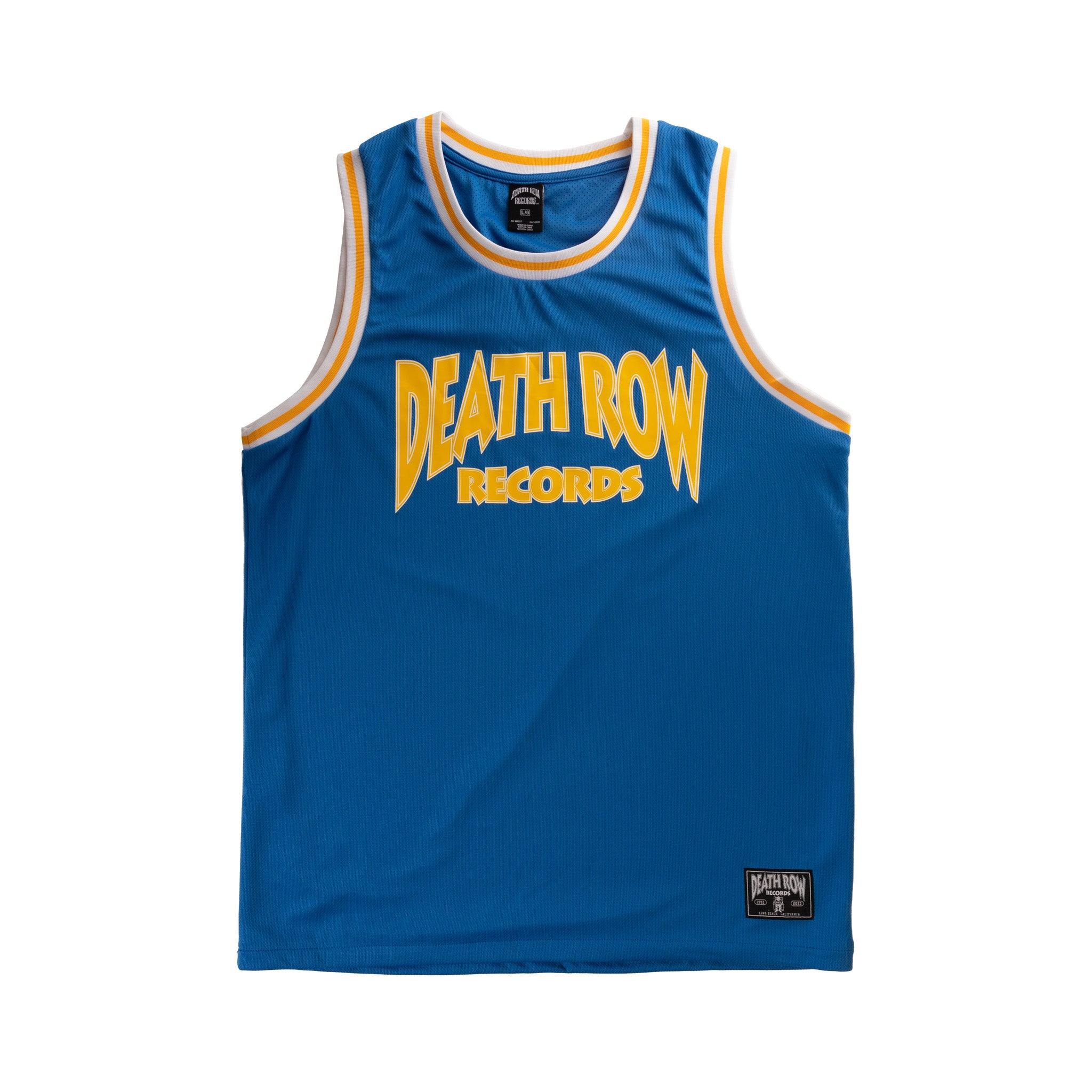 Death Row Records Red Basketball Jersey
