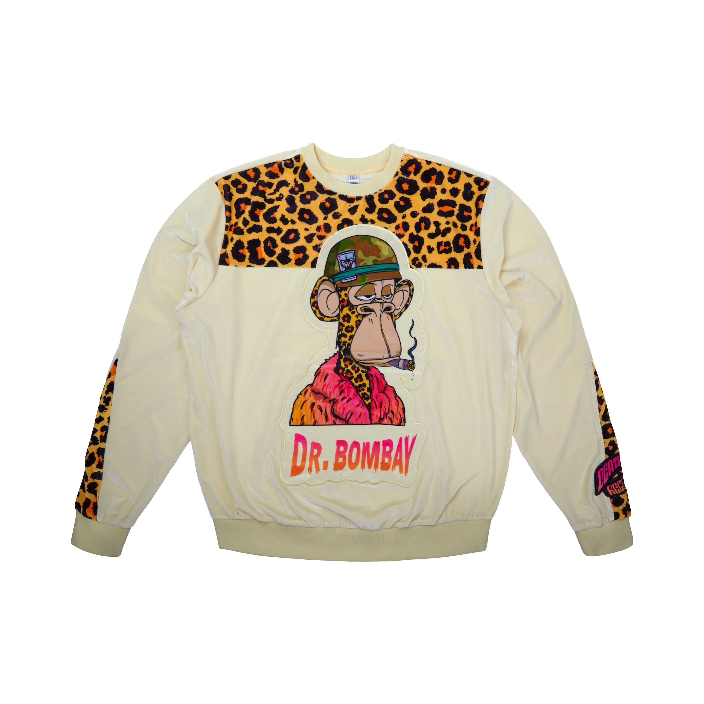 Women's Dr. Bombay Leopard Velour Sweatshirt