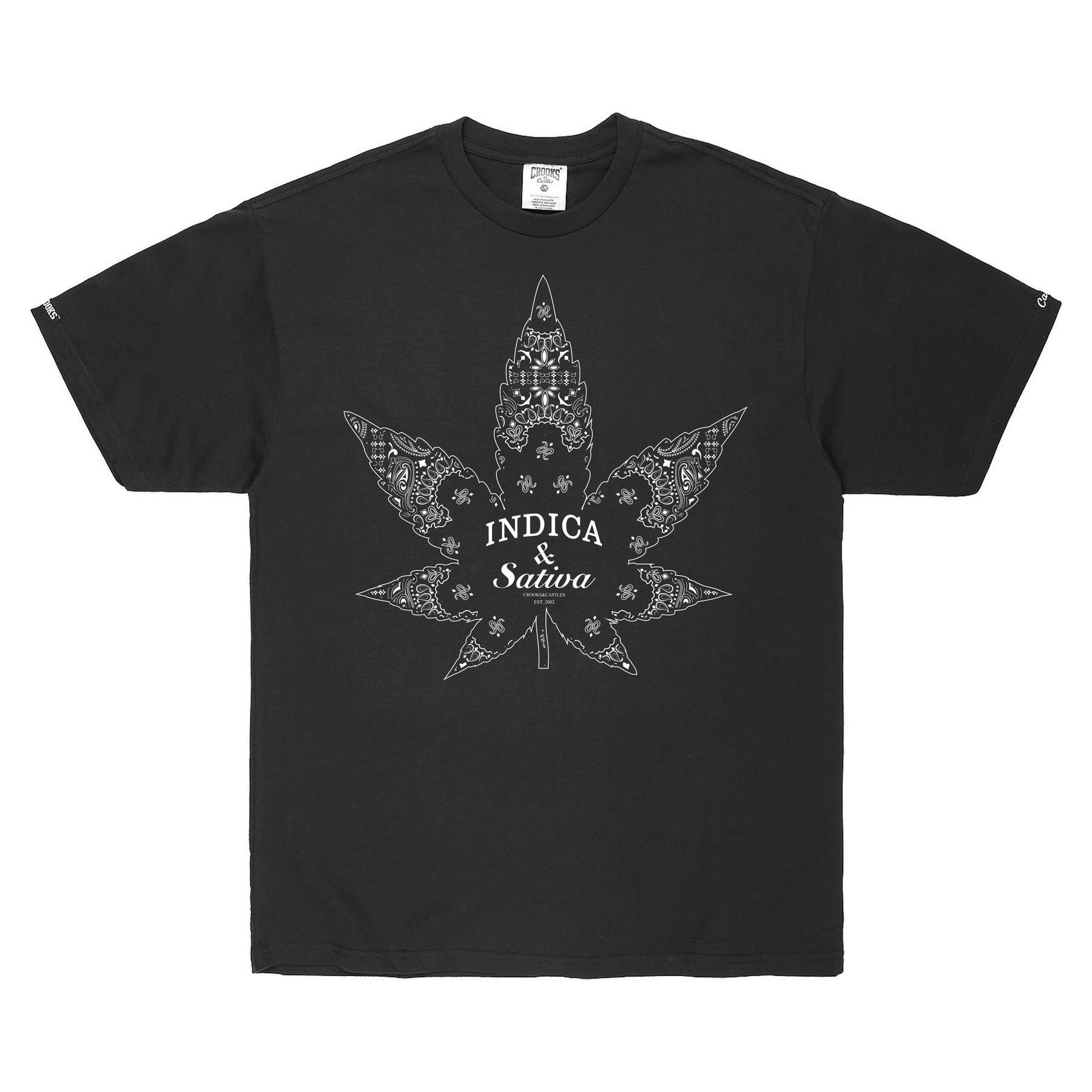 Indica And Sativa Paisley Tee