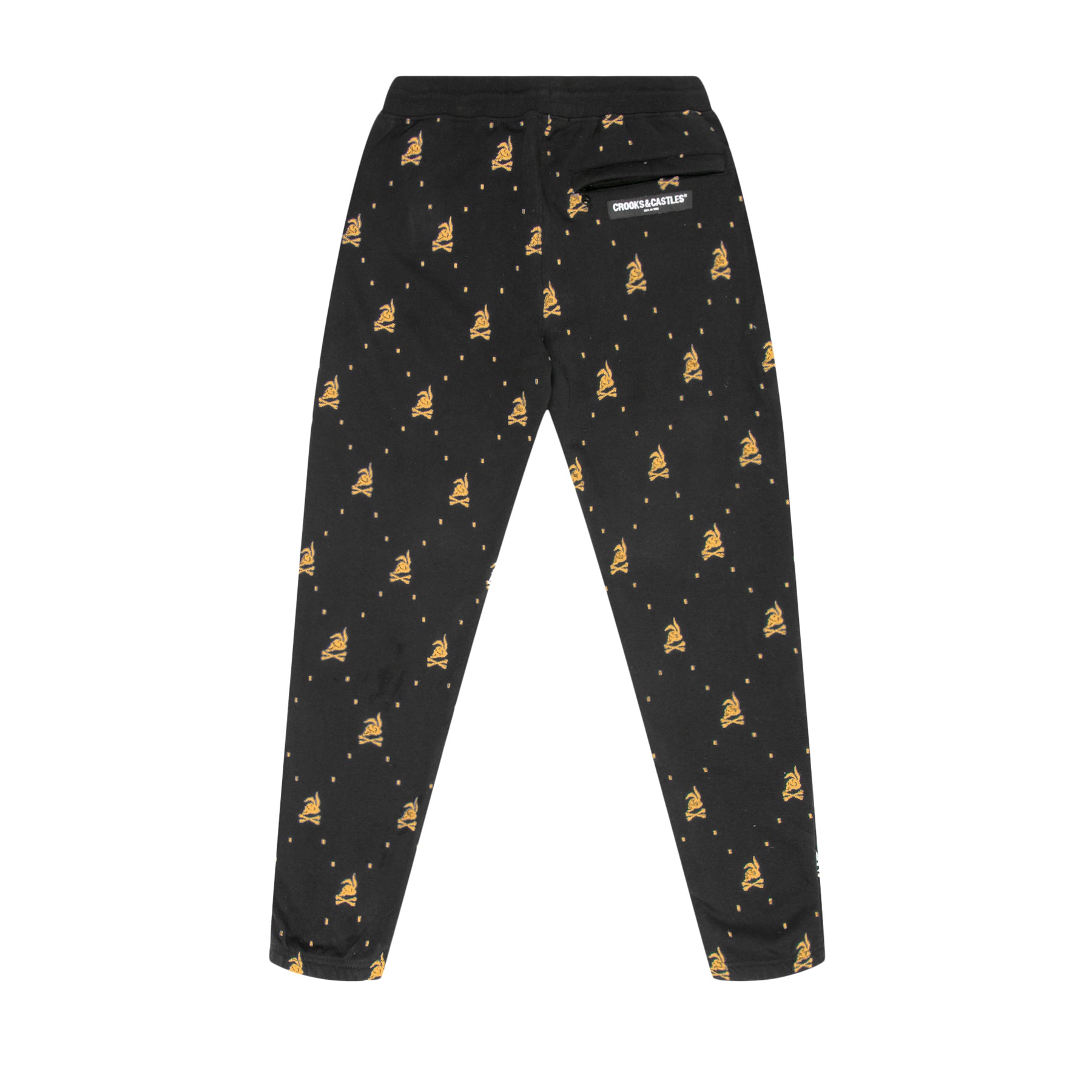 Skull Bunny AOP Embroidered Joggers